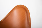 Detail of the stitched edge of the natural leather sling on the Bonet BKF®