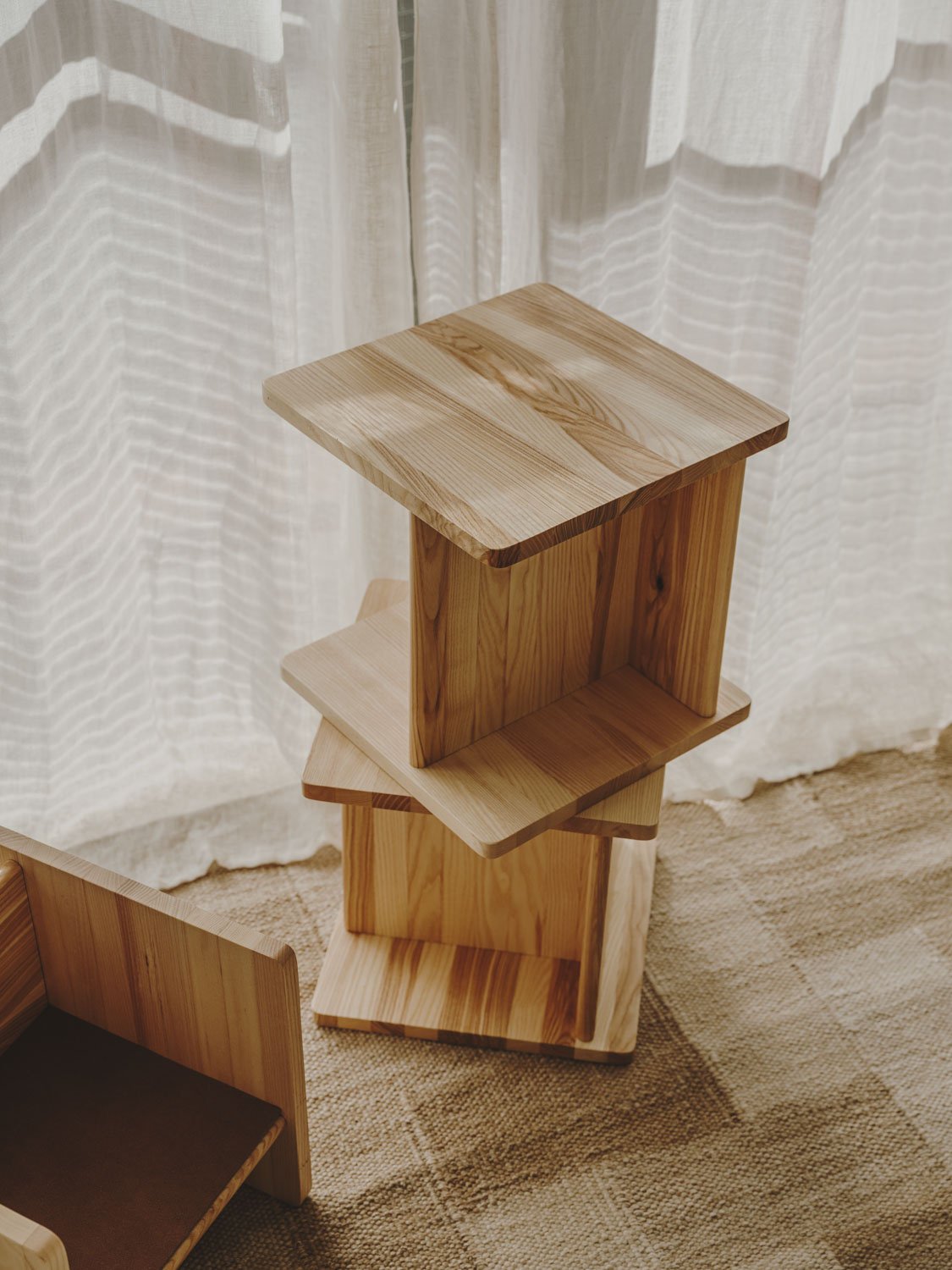 Two Delta pieces stacked