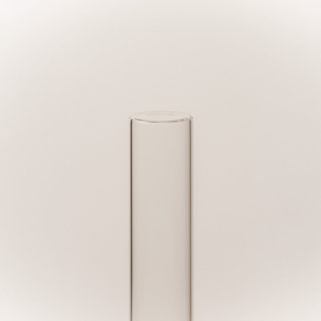 Detail of the top of the Sylvestrina glass tube