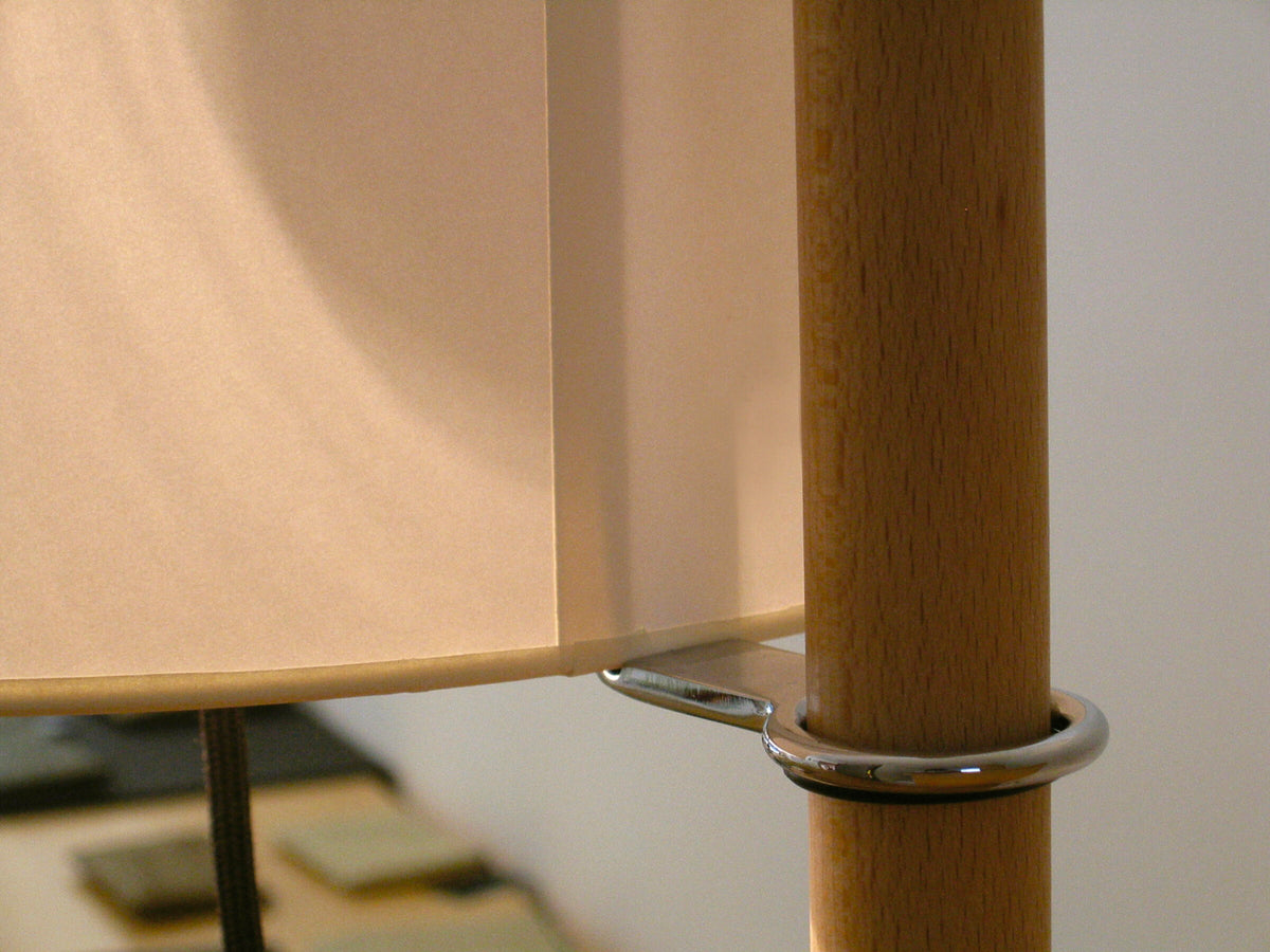 Close view of the ring that lets the TMM shade slide up and down the stem